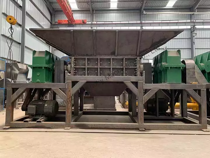 Creative Shuliy double shaft shredder design for recycling