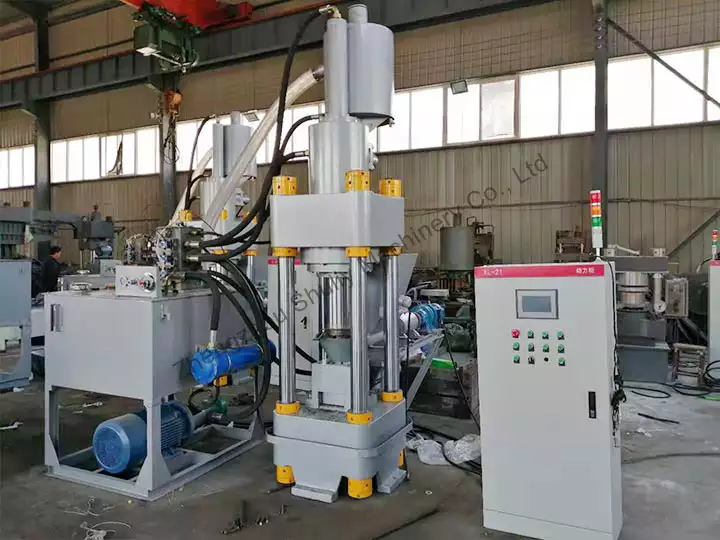 Shuliy aluminum chip briquetting machine leads the industry again