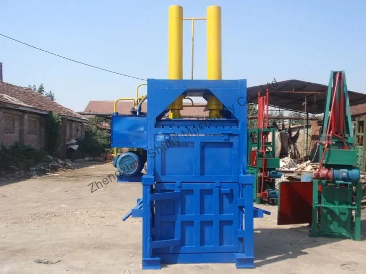 Wide applications of hydraulic baling press